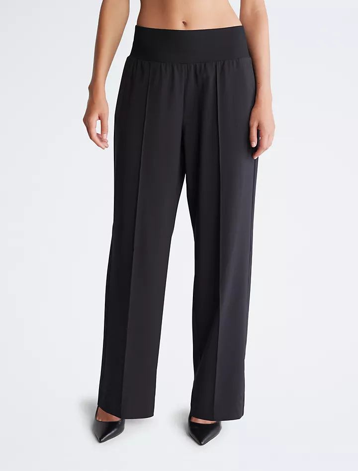 Современные широкие брюки для поездок на работу Calvin Klein