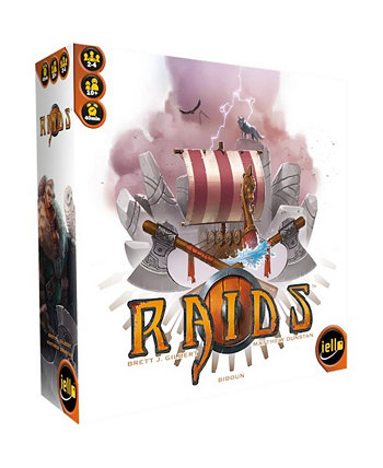 Raids Strategic Timing Board Game Family IELLO