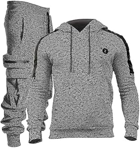 Men's Tracksuit 2 Piece Hoodie Athletic Jogging Sweatsuits for Men Casual Sports Long Sleeve Pullover Suit Set VoLIta