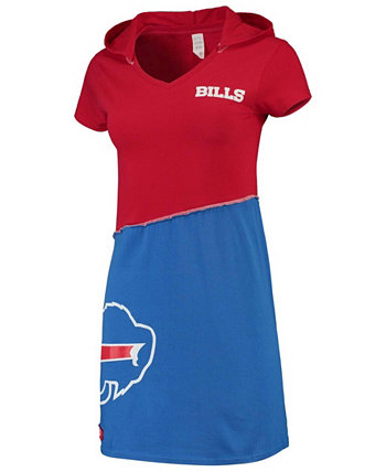 Красное женское мини-платье с капюшоном Royal Buffalo Bills Refried Apparel