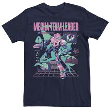 Мужская футболка Fornite Mecha Team Leader с графическим рисунком Fornite