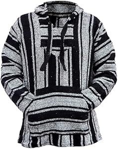 Универсальное Худи Baja Direct Del Mex Mexican Baja Hoodie Hippie Surf Poncho Sweatshirt Pullover Jerga Baja Direct