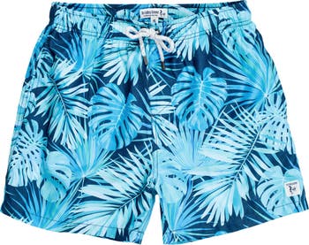 Palm Tree Swim Shorts THE ENDLESS SUMMER