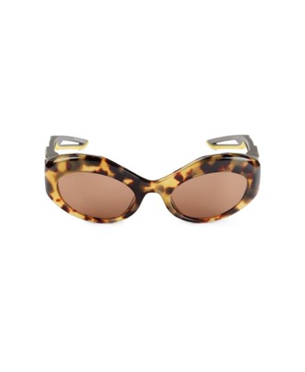 Солнцезащитные очки овальной формы 55 мм Balenciaga