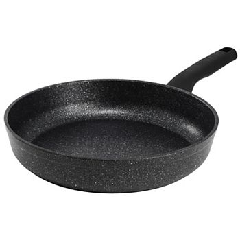 Korkmaz Ornella Nonstick 10 Inch Aluminum Frying Pan in Granite Black Korkmaz