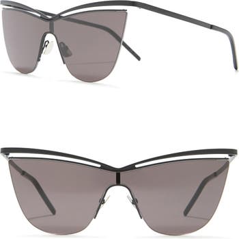 Солнцезащитные очки «кошачий глаз» 00 мм Saint Laurent