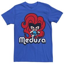 Мужская футболка Marvel Medusa Cute Kawaii Big Haired Heroine Marvel