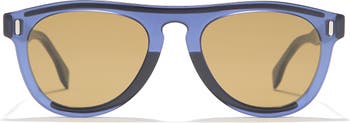Квадратные солнцезащитные очки 52 мм FENDI