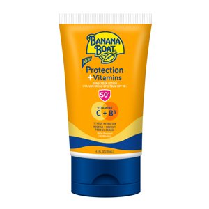 Banana Boat Protection + Vitamins Moisturizing Sunscreen Lotion SPF 50, 4.5 oz. BANANA BOAT