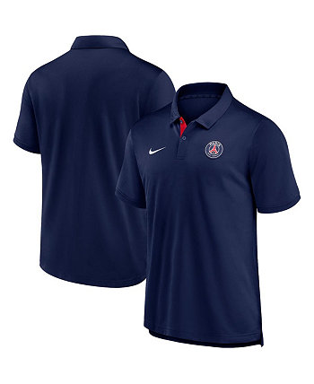 Мужская темно-синяя рубашка-поло Paris Saint-Germain из пике Nike