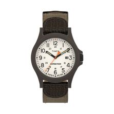 Мужские часы Timex® Expedition Acadia 40 MM с кожаным ремешком — TW4B23700JT Timex