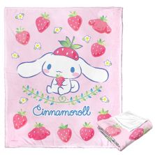Cinnamoroll Sweet As Strawberries Silk Touch Throw Blanket Licensed Character