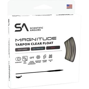 Magnitude Textured Tarpon Full Clear Float Line Scientific Anglers