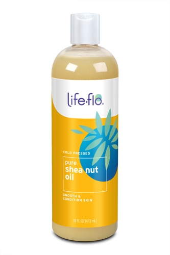 Life-Flo Чистое масло ореха ши — 16 жидких унций Life-flo