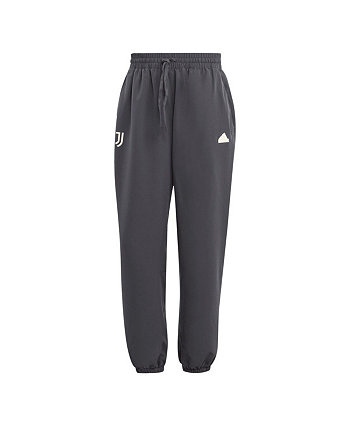 Мужские темно-серые тканые брюки Juventus Lifestyle Adidas