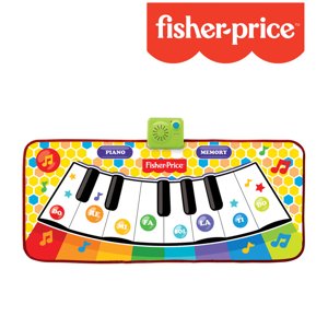 Fisher-Price – Dancin' Tunes Music Mat, Electronic and Interactive Music Keyboard, Piano Mat, Learn to Play Piano, Toddler, Ages 3+ Visit the Fisher-Price Store