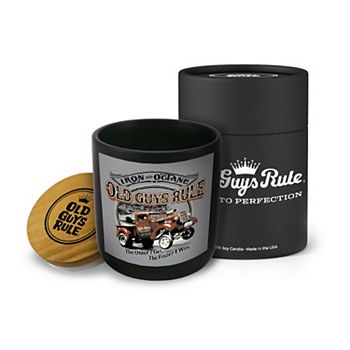 Old Guys Rule Iron & Octane - 14-oz Candle Jar - Fuel Old Guys Rule