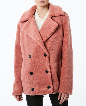 Двубортное пальто Тедди из искусственного меха для юниоров, созданное для Macy's Collection B