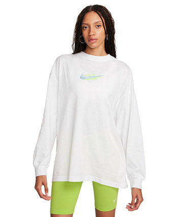Женская спортивная футболка с длинными рукавами Nike