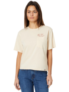 Легкая футболка свободного покроя с короткими рукавами и цветочным карманом Carhartt