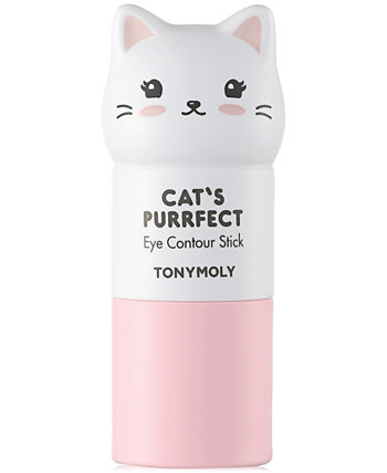 Стик для контура глаз Cat's Purrfect: увлажняющий, укрепляющий и сияющий Tonymoly