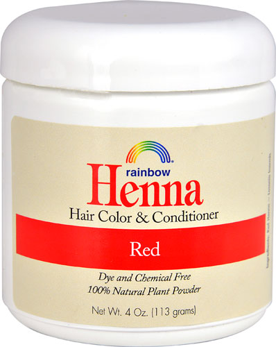 Краска и кондиционер для волос Rainbow Research Henna Red -- 4 унции Rainbow Research