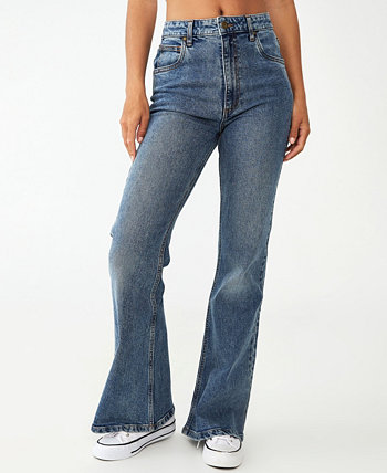 Женские оригинальные расклешенные джинсы COTTON ON