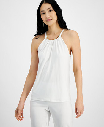 Women's Hardware-Trim Halter Top, Created for Macy's I.N.C. International Concepts