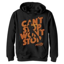 Мальчики 8-20 Nerf Can't Stop Won't Stop Silhouette Hoodie Nerf