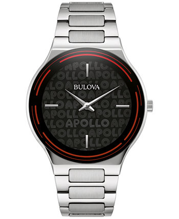 Мужские часы с браслетом из нержавеющей стали x Apollo, 43 мм — специальная серия Bulova