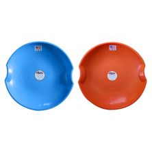 Комбинированный пакет сани для снега Paricon Flexible Flyer Flying Saucer, 26 дюймов, оранжевый/синий Paricon