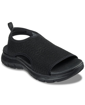 Women's Flex Appeal 4.0 - Livin in this Slip-On Walking Sandals from Finish Line SKECHERS