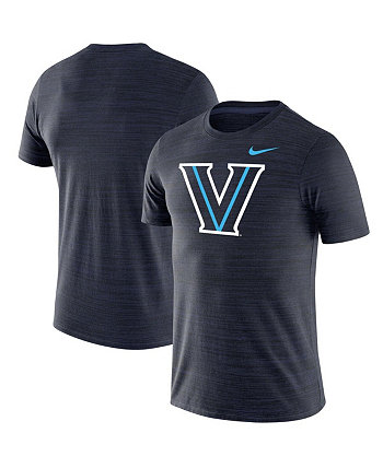 Мужская темно-синяя футболка Villanova Wildcats Big and Tall Velocity Space-Dye Performance Nike