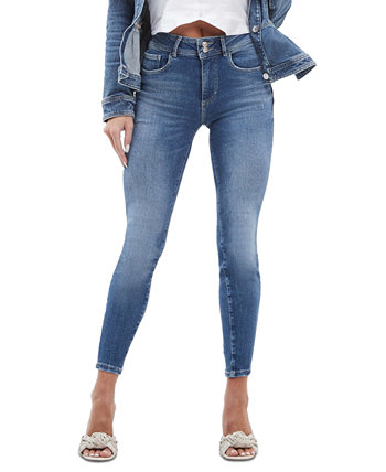 Женские джинсы скинни со средней посадкой GUESS