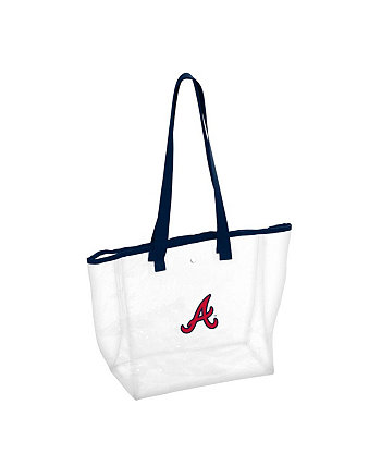 Женская прозрачная объемная сумка с короткими ручками Atlanta Braves Stadium Logo Brand