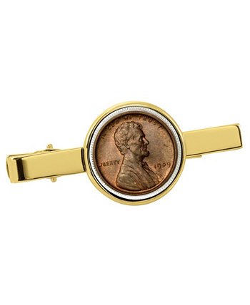 1909 зажим для галстука-монеты Линкольна Пенни первого года выпуска American Coin Treasures