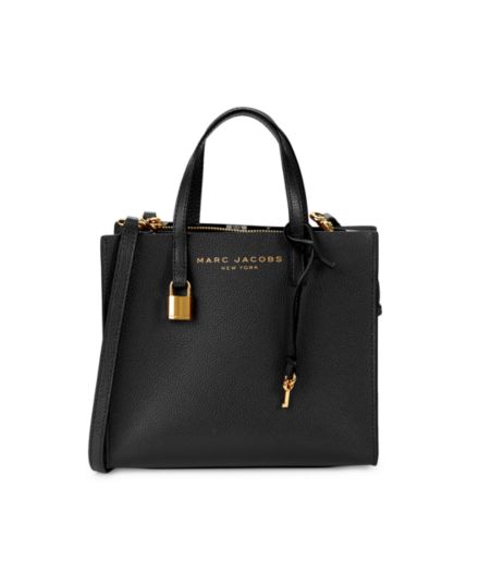 Кожаная сумка-портфель Mini Grind с покрытием Marc Jacobs