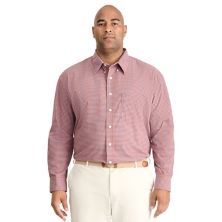 Big & Tall IZOD Classic Plaid Long Sleeve Button Down Shirt IZOD