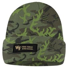 Men's Nike Camo Wake Forest Demon Deacons Military Pack Cuffed Knit Hat Nike