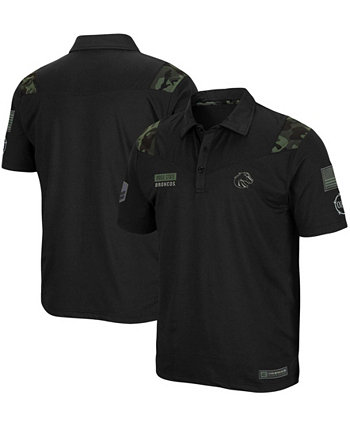 Мужская черная рубашка-поло Boise State Broncos OHT в стиле милитари Appreciation Sierra Colosseum
