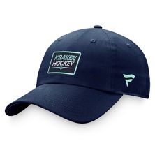 Women's Fanatics Branded Deep Sea Blue Seattle Kraken Authentic Pro Rink Adjustable Hat Fanatics