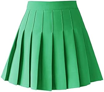 Женская Юбка-шорты TONCHENGSD High Waist Pleated Mini Skirt Skater Tennis Skirt TONCHENGSD