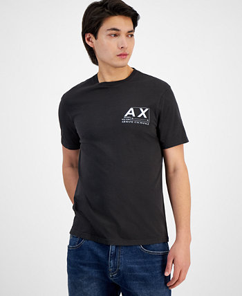 Мужская футболка с выцветшим на солнце логотипом, созданная для Macy's Armani