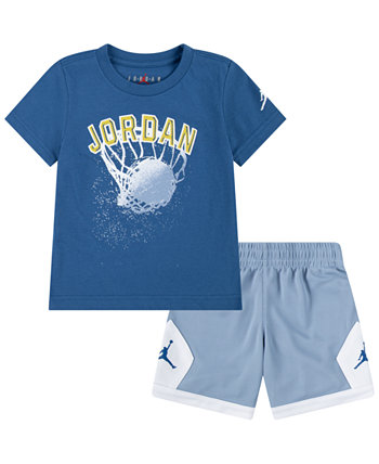 Комплект шорт из сетчатой ткани для мальчиков для малышей, 2 предмета Jordan