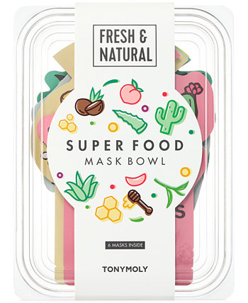 6-шт. Набор мисок для масок Super Food TONYMOLY