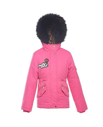 Little and Big Girls' Parka Jacket with Insulated Hood Rokka&Rolla