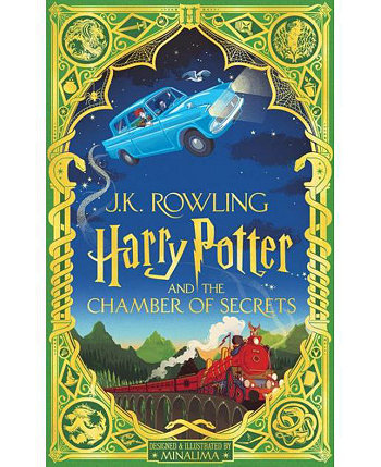 Гарри Поттер и Тайная комната (издание MinaLima) (иллюстрированное издание) Дж. К. Роулинг Barnes & Noble