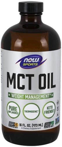 NOW Sports Oil MCT — 16 жидких унций NOW Foods