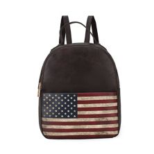 Mkf Collection Briella Vegan Leather Women’s Flag Backpack By Mia K MKF Collection