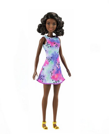 Афроамериканская кукла Beauty Play с платьем Hippie Flower Power Barbie